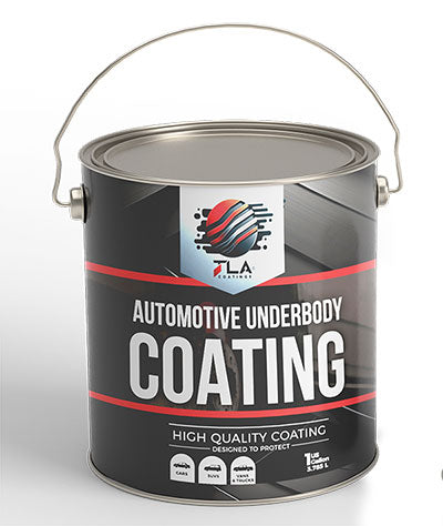 TLA Coatings Automotive Underbody Coating For Protecting Underbody Carriages, Internal Joints & Seams From Corrosion Caused By Exposure To The Elements. Available in Quarts & Gallons TLA Coatings Automotive Underbody Coating For Protecting Underbody Carriages, Internal Joints & Seams From Corrosion Caused By Exposure To The Elements. Available in Quarts & Gallons